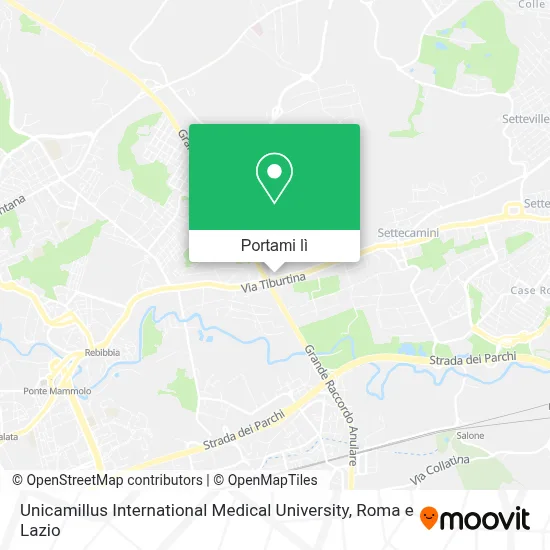 Mappa Unicamillus International Medical University