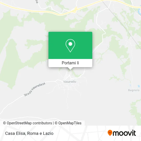 Mappa Casa Elisa