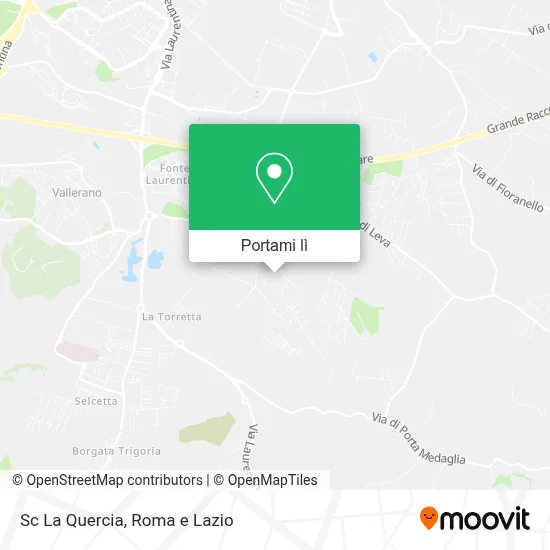 Mappa Sc La Quercia