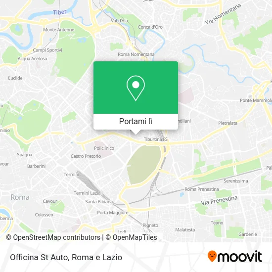 Mappa Officina St Auto