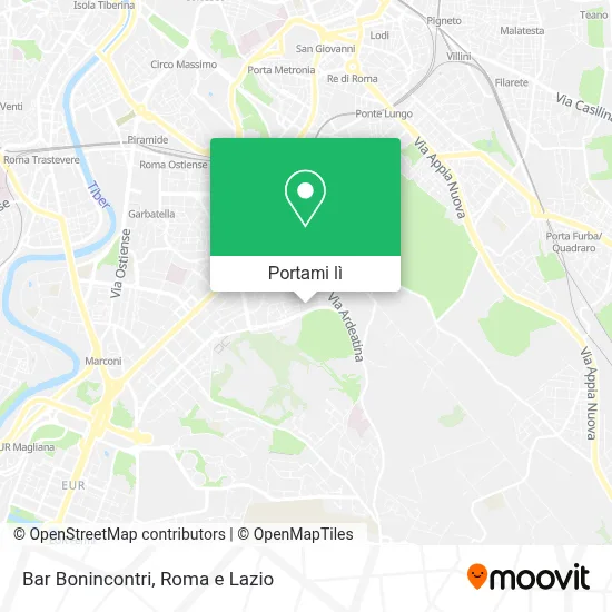 Mappa Bar Bonincontri