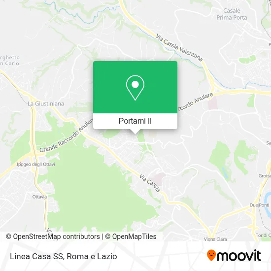 Mappa Linea Casa SS