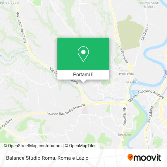 Mappa Balance Studio Roma