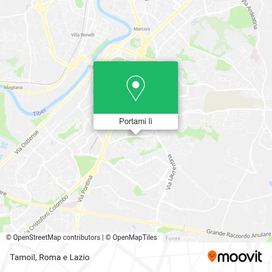 Mappa Tamoil