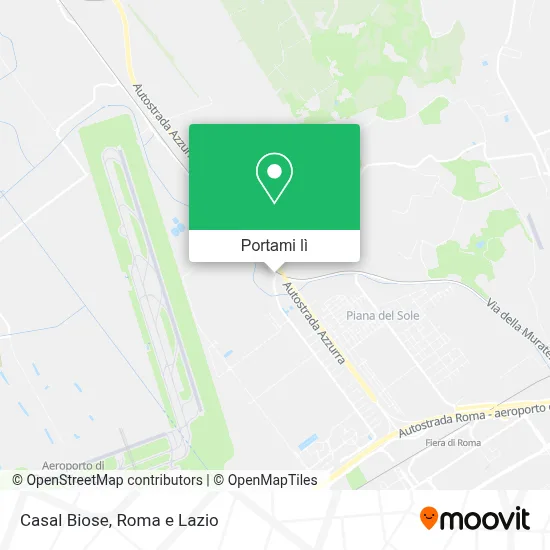 Mappa Casal Biose