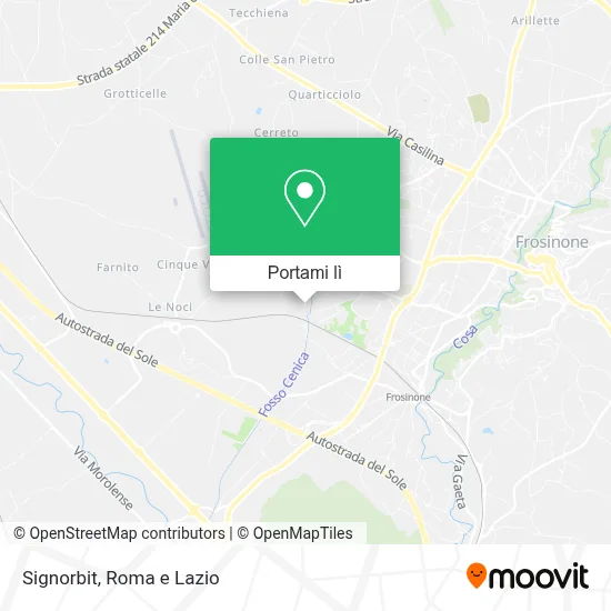 Mappa Signorbit
