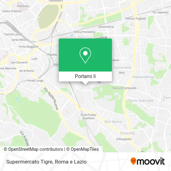 Mappa Supermercato Tigre