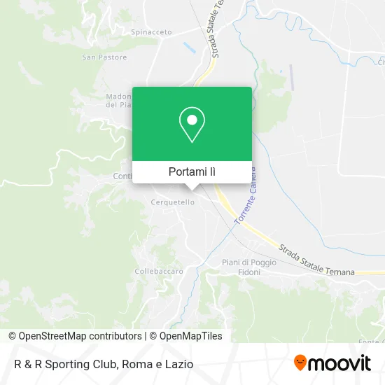 Mappa R & R Sporting Club
