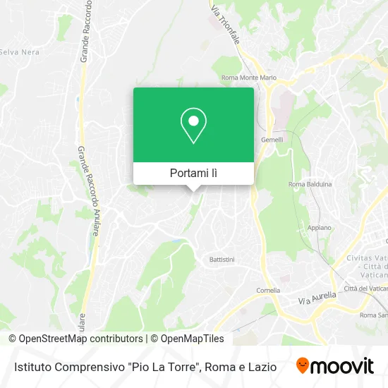 Mappa Istituto Comprensivo "Pio La Torre"