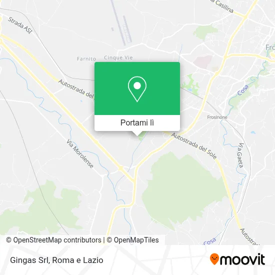 Mappa Gingas Srl