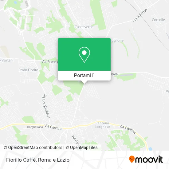 Mappa Fiorillo Caffè