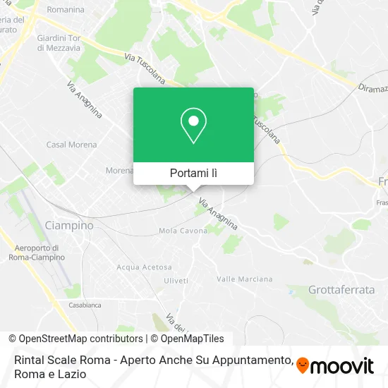 Mappa Rintal Scale Roma - Aperto Anche Su Appuntamento