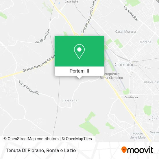 Mappa Tenuta Di Fiorano
