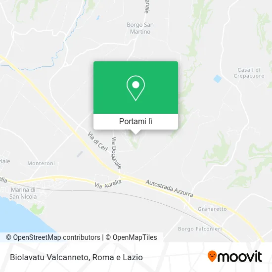 Mappa Biolavatu Valcanneto