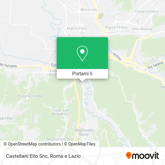 Mappa Castellani Elio Snc