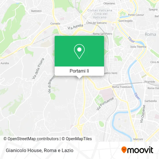 Mappa Gianicolo House