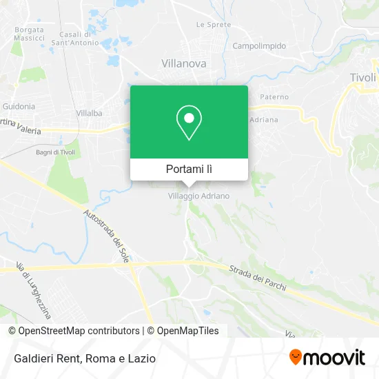 Mappa Galdieri Rent