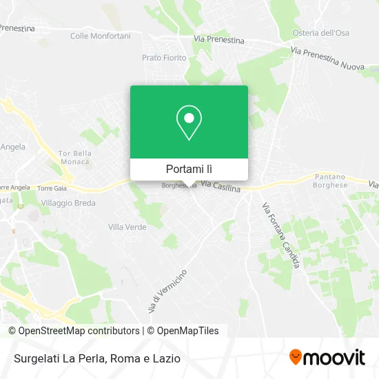 Mappa Surgelati La Perla