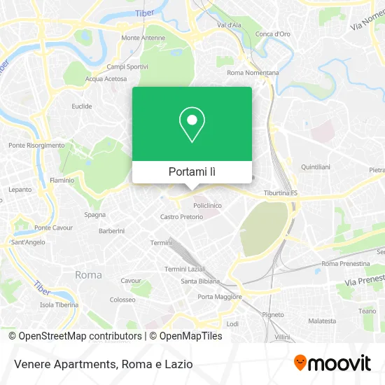 Mappa Venere Apartments
