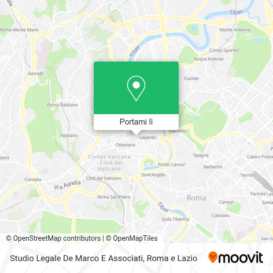 Mappa Studio Legale De Marco E Associati