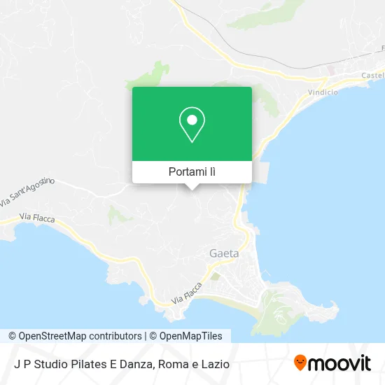 Mappa J P Studio Pilates E Danza