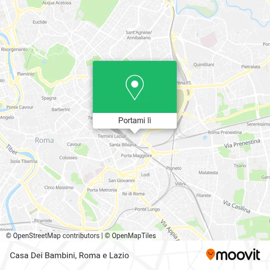 Mappa Casa Dei Bambini