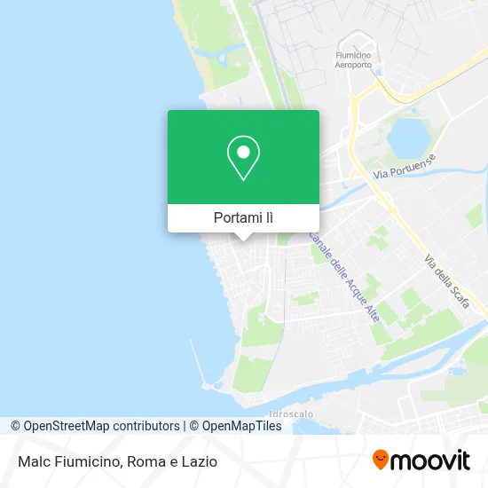 Mappa Malc Fiumicino