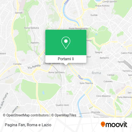Mappa Pagina Fan