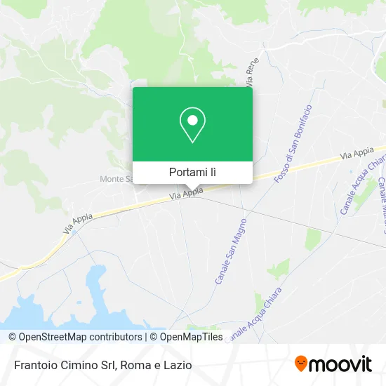 Mappa Frantoio Cimino Srl