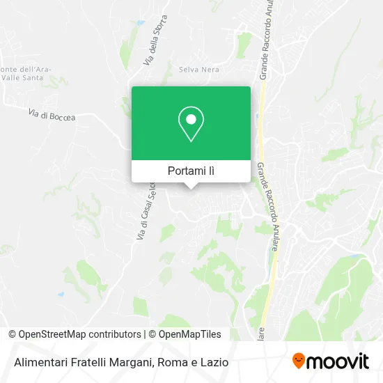 Mappa Alimentari Fratelli Margani