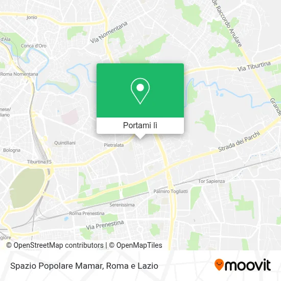 Mappa Spazio Popolare Mamar