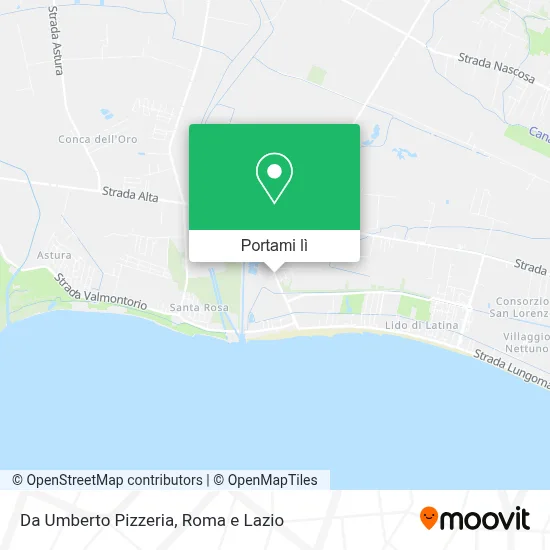 Mappa Da Umberto Pizzeria
