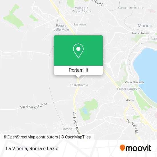 Mappa La Vineria