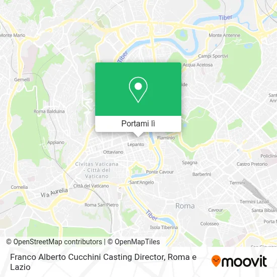 Mappa Franco Alberto Cucchini Casting Director