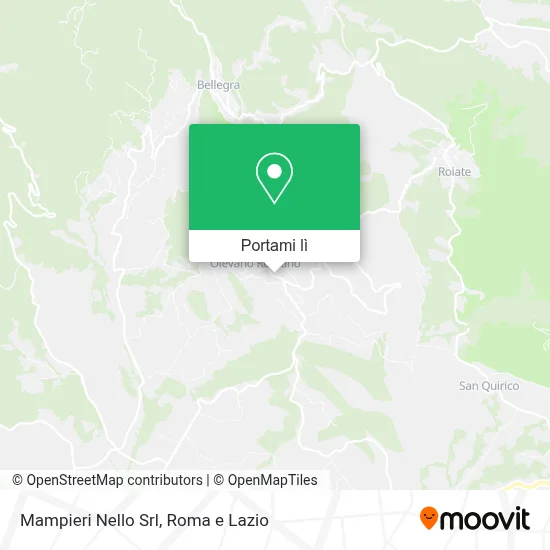 Mappa Mampieri Nello Srl