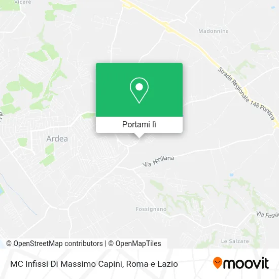 Mappa MC Infissi Di Massimo Capini
