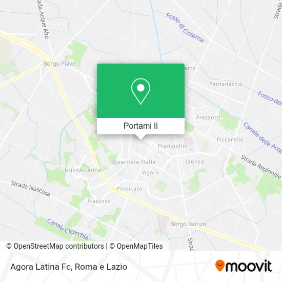 Mappa Agora Latina Fc