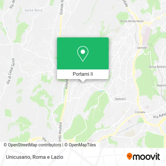 Mappa Unicusano