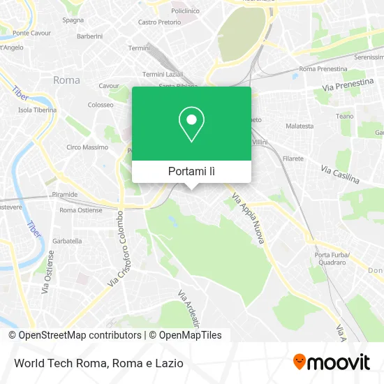 Mappa World Tech Roma