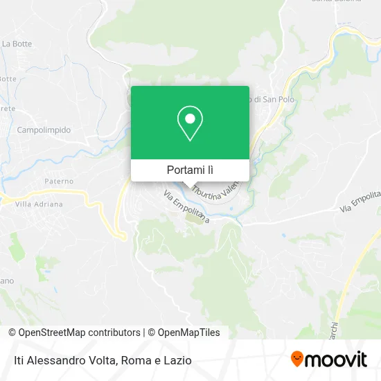 Mappa Iti Alessandro Volta