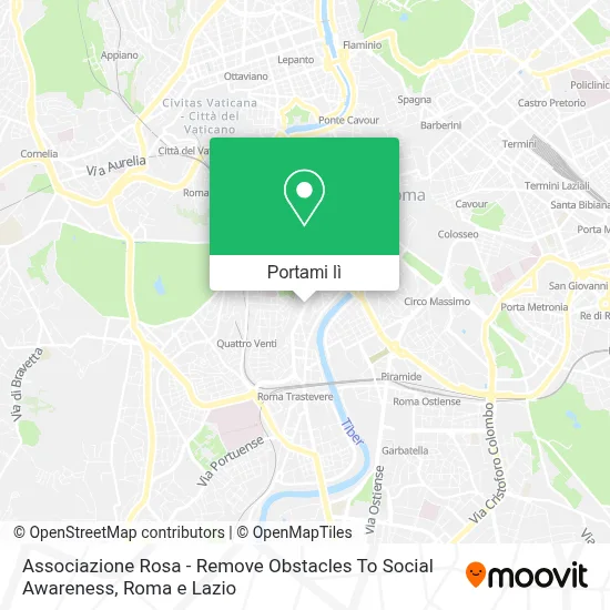 Mappa Associazione Rosa - Remove Obstacles To Social Awareness