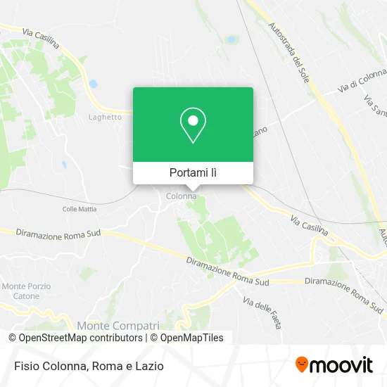 Mappa Fisio Colonna