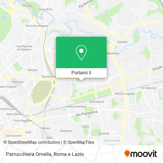 Mappa Parrucchiera Ornella