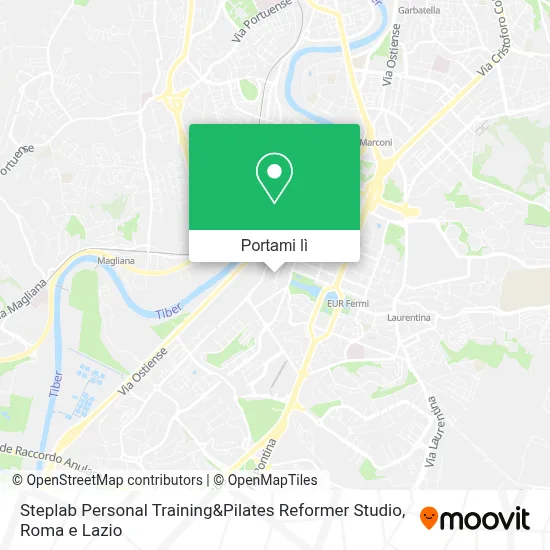 Mappa Steplab Personal Training&Pilates Reformer Studio