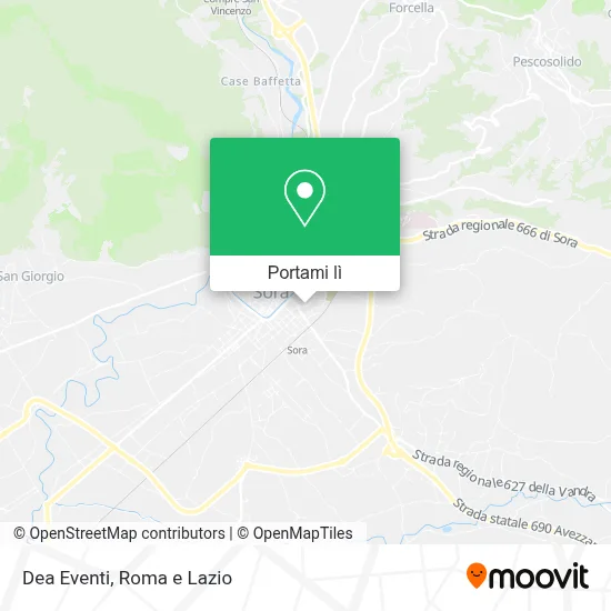Mappa Dea Eventi