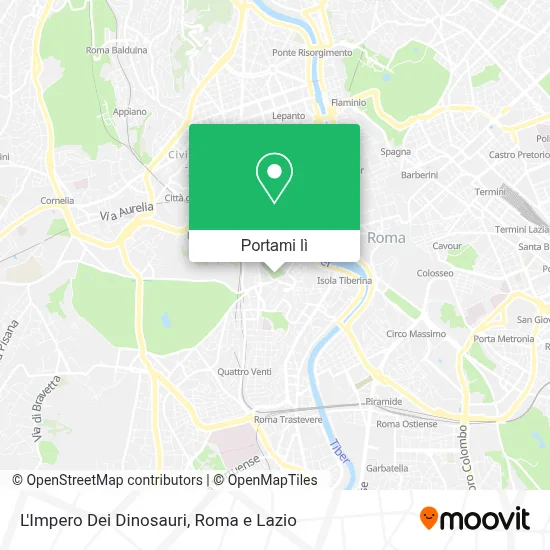 Mappa L'Impero Dei Dinosauri