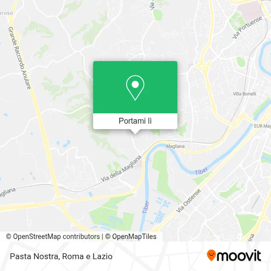 Mappa Pasta Nostra