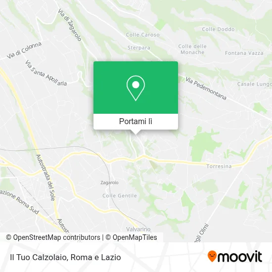 Mappa Il Tuo Calzolaio
