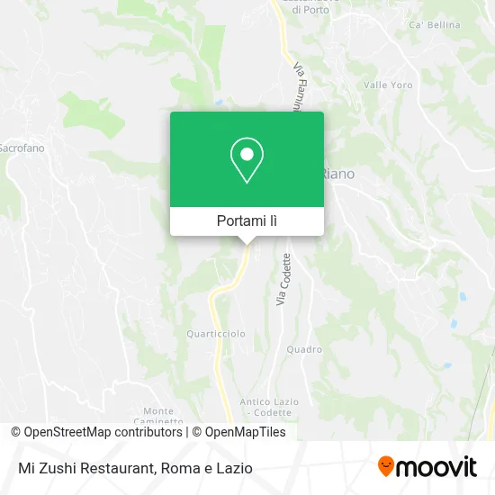 Mappa Mi Zushi Restaurant