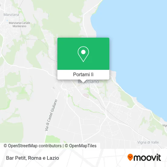 Mappa Bar Petit